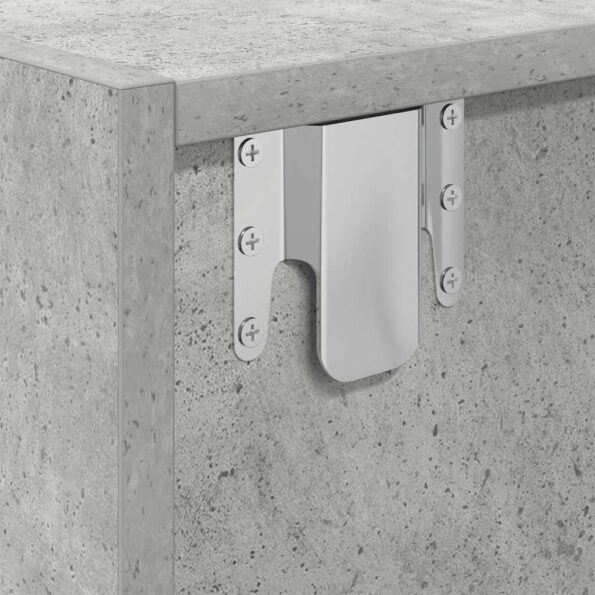 vidaXL TV skrinky 2 ks betónovo sivé 80x31x25,5 cm kompoz.drevo – Obrázok 12