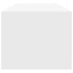 TV Skrinka vidaXL Biela 100x31x25,5 cm Konštrukčné drevo – Obrázok 7