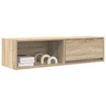 vidaXL TV skrinky 2 ks Dub sonoma 100x31x25,5 cm Engineered Wood – Obrázok 4