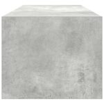 TV skrinka vidaXL Betónová sivá 100x31x25,5 cm Konštrukčné drevo – Obrázok 7