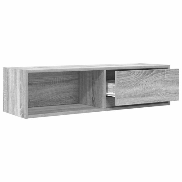 TV Skrinka vidaXL Sivá Sonoma 100x31x25,5 cm Engineered Wood – Obrázok 5