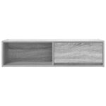 TV Skrinka vidaXL Sivá Sonoma 100x31x25,5 cm Engineered Wood – Obrázok 6