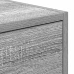 TV Skrinka vidaXL Sivá Sonoma 100x31x25,5 cm Engineered Wood – Obrázok 10