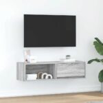 TV Skrinka vidaXL Sivá Sonoma 100x31x25,5 cm Engineered Wood