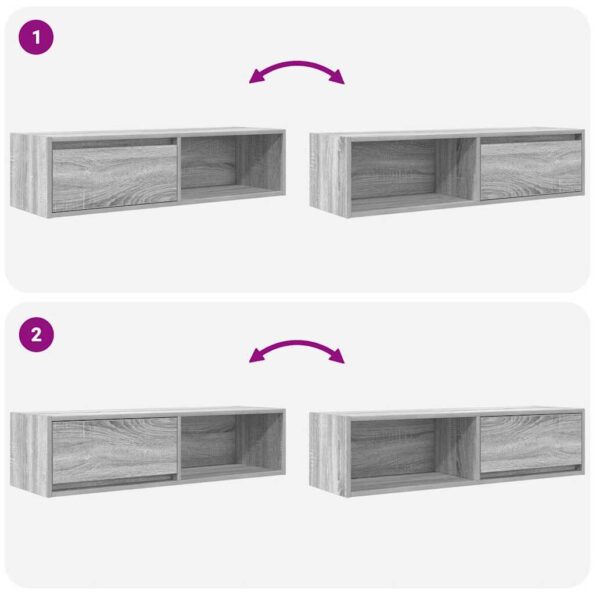 VXL8721158704023_g_en_hd_8.jpg vidaXL TV skrinky 2 ks Grey Sonoma 100x31x25,5 cm Engineered Wood – Obrázok 10