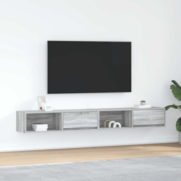 VXL8721158704023_m_en_hd_1.jpg vidaXL TV skrinky 2 ks Grey Sonoma 100x31x25,5 cm Engineered Wood – Obrázok 1