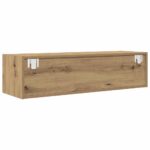 vidaXL TV skrinky 2 ks Artisan Dub 100x31x25,5 cm Engineered Wood – Obrázok 9