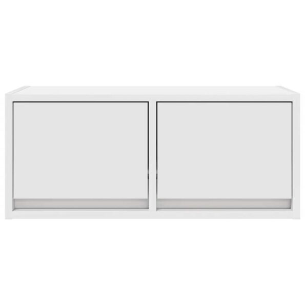 vidaXL TV skrinka, biela 60x31x25,5 cm, kompozitné drevo – Obrázok 6