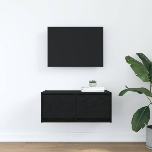 VXL8721158704115_g_en_hd_1.jpg vidaXL TV skrinka, dub čierne 60x31x25,5 cm kompozitné drevo – Obrázok 3