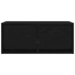 vidaXL TV skrinka, dub čierne 60x31x25,5 cm kompozitné drevo – Obrázok 6
