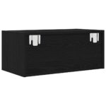 vidaXL TV skrinka, dub čierne 60x31x25,5 cm kompozitné drevo – Obrázok 8
