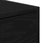 vidaXL TV skrinka, dub čierne 60x31x25,5 cm kompozitné drevo – Obrázok 10