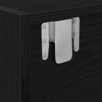 vidaXL TV skrinka, dub čierne 60x31x25,5 cm kompozitné drevo – Obrázok 11