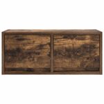 vidaXL TV stolíky 2 ks dymový dub 60x31x25,5 cm spracované drevo – Obrázok 7