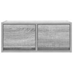 vidaXL TV skrinka, sivý dub sonoma 60x31x25,5 cm spracované drevo – Obrázok 6