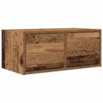 vidaXL TV skrinka, staré drevo 60x31x25,5 cm spracované drevo – Obrázok 2