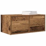 vidaXL TV skrinka, staré drevo 60x31x25,5 cm spracované drevo – Obrázok 4