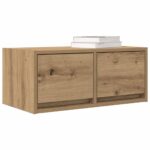 vidaXL TV stolíky 2 ks dub artisan 60x31x25,5 cm spracované drevo – Obrázok 4