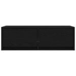 vidaXL TV skrinka, dub čierne 80x31x25,5 cm kompozitné drevo – Obrázok 6