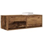 vidaXL TV stolíky 2 ks staré drevo 80x31x25,5 cm spracované drevo – Obrázok 4