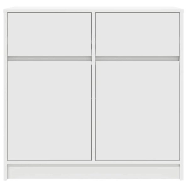 vidaXL Komoda so zásuvkou, biela 80x34x76 cm, kompozitné drevo – Obrázok 6