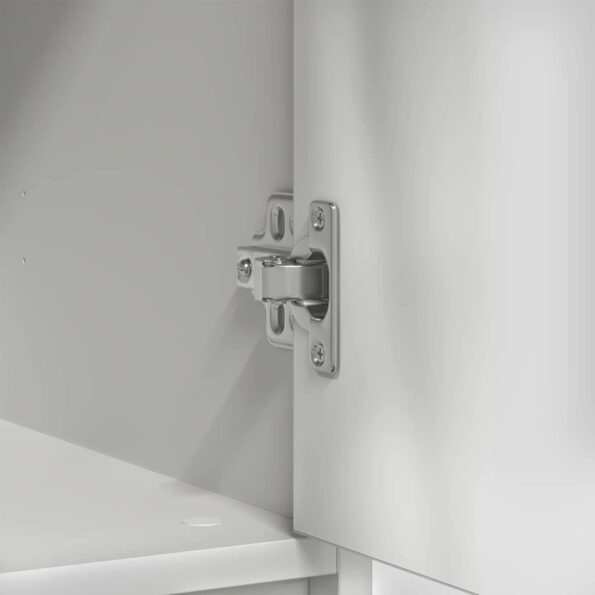 vidaXL Komoda so zásuvkou, biela 80x34x76 cm, kompozitné drevo – Obrázok 10