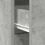 vidaXL Komoda so zásuvkou, betónovo sivá 80x34x76 cm, kompozitné drevo – Obrázok 11