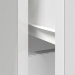 vidaXL Komoda so zásuvkou, biela 101x35x76 cm, kompozitné drevo – Obrázok 12