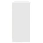 vidaXL Komoda so zásuvkou, biela 101x35x76 cm, kompozitné drevo – Obrázok 7