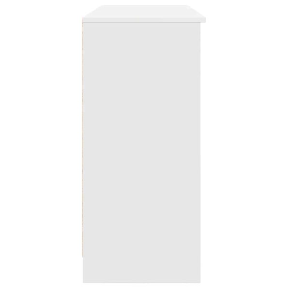 VXL8721158704818_g_en_hd_5.jpg vidaXL Komoda so zásuvkou, biela 101x35x76 cm, kompozitné drevo – Obrázok 7