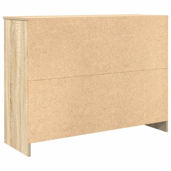 vidaXL Komoda so zásuvkou, dub sonoma 101x35x76 cm, kompozitné drevo – Obrázok 8