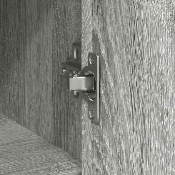 vidaXL Komoda so zásuvkou, sivá sonoma 101x35x76 cm, kompozitné drevo – Obrázok 11