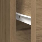 vidaXL Komoda so zásuvkou, dub artisan 101x35x76 cm, kompozitné drevo – Obrázok 12