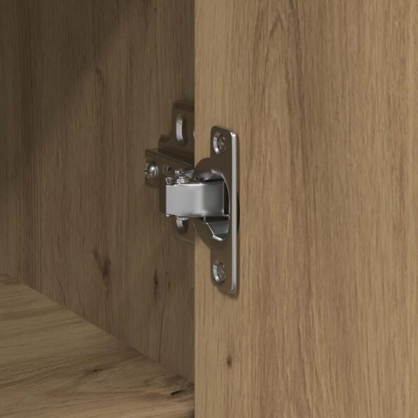 vidaXL Komoda so zásuvkou, dub artisan 101x35x76 cm, kompozitné drevo – Obrázok 11