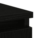 vidaXL Komoda so zásuvkou, dub čierny 71x35x65 cm, kompozitné drevo – Obrázok 10