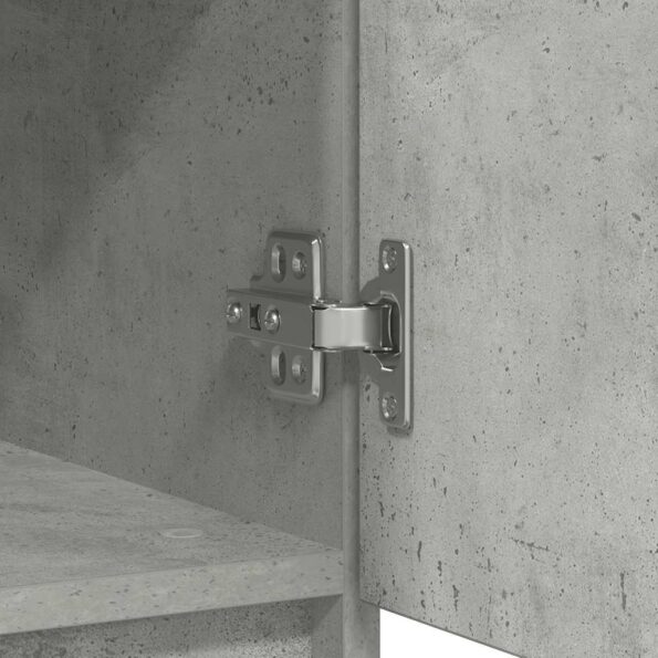 vidaXL Komoda so zásuvkou, betónovo sivá 71x35x65 cm, kompozitné drevo – Obrázok 11