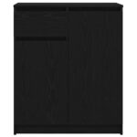 vidaXL Komoda so zásuvkou, dub čierny 71x35x84 cm, kompozitné drevo – Obrázok 6