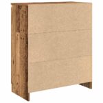 vidaXL Komoda so zásuvkou, staré drevo 71x35x84 cm, kompozitné drevo – Obrázok 8