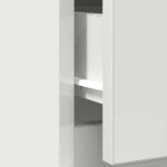 vidaXL Komoda so zásuvkou, biela 71x35x65 cm, kompozitné drevo – Obrázok 12