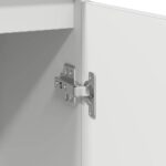 vidaXL Komoda so zásuvkou, biela 71x35x65 cm, kompozitné drevo – Obrázok 11