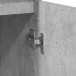 vidaXL Komoda so zásuvkou, betónovo sivá 71x35x65 cm, kompozitné drevo – Obrázok 11