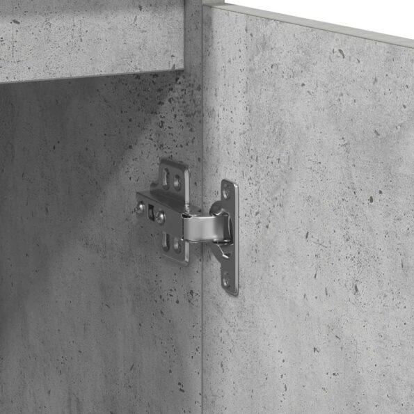 vidaXL Komoda so zásuvkou, betónovo sivá 71x35x65 cm, kompozitné drevo – Obrázok 11