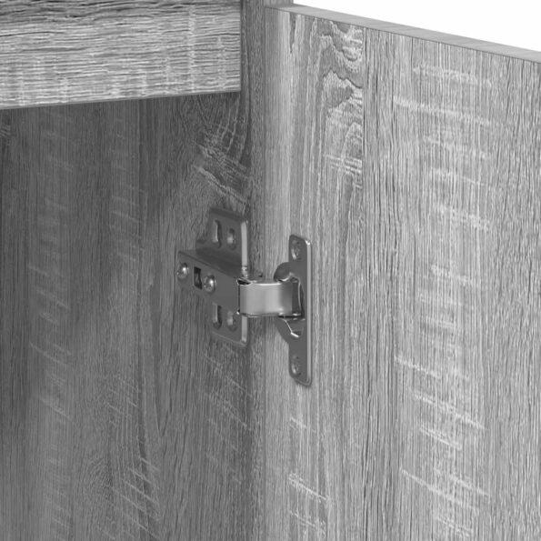 vidaXL Komoda so zásuvkou, sivá sonoma 71x35x65 cm, kompozitné drevo – Obrázok 11