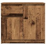 vidaXL Komoda so zásuvkou, staré drevo 71x35x65 cm, kompozitné drevo – Obrázok 6
