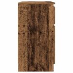 vidaXL Komoda so zásuvkou, staré drevo 71x35x65 cm, kompozitné drevo – Obrázok 7