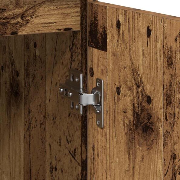 vidaXL Komoda so zásuvkou, staré drevo 71x35x65 cm, kompozitné drevo – Obrázok 11