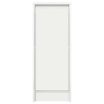 vidaXL Komoda, biela 29,5x34x76 cm, kompozitné drevo – Obrázok 6