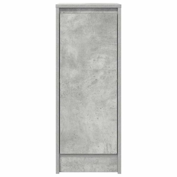 vidaXL Komoda betónovo sivá 29,5x34x76 cm kompozitné drevo – Obrázok 6