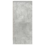 vidaXL Komoda betónovo sivá 29,5x34x76 cm kompozitné drevo – Obrázok 7