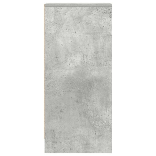 vidaXL Komoda betónovo sivá 29,5x34x76 cm kompozitné drevo – Obrázok 7